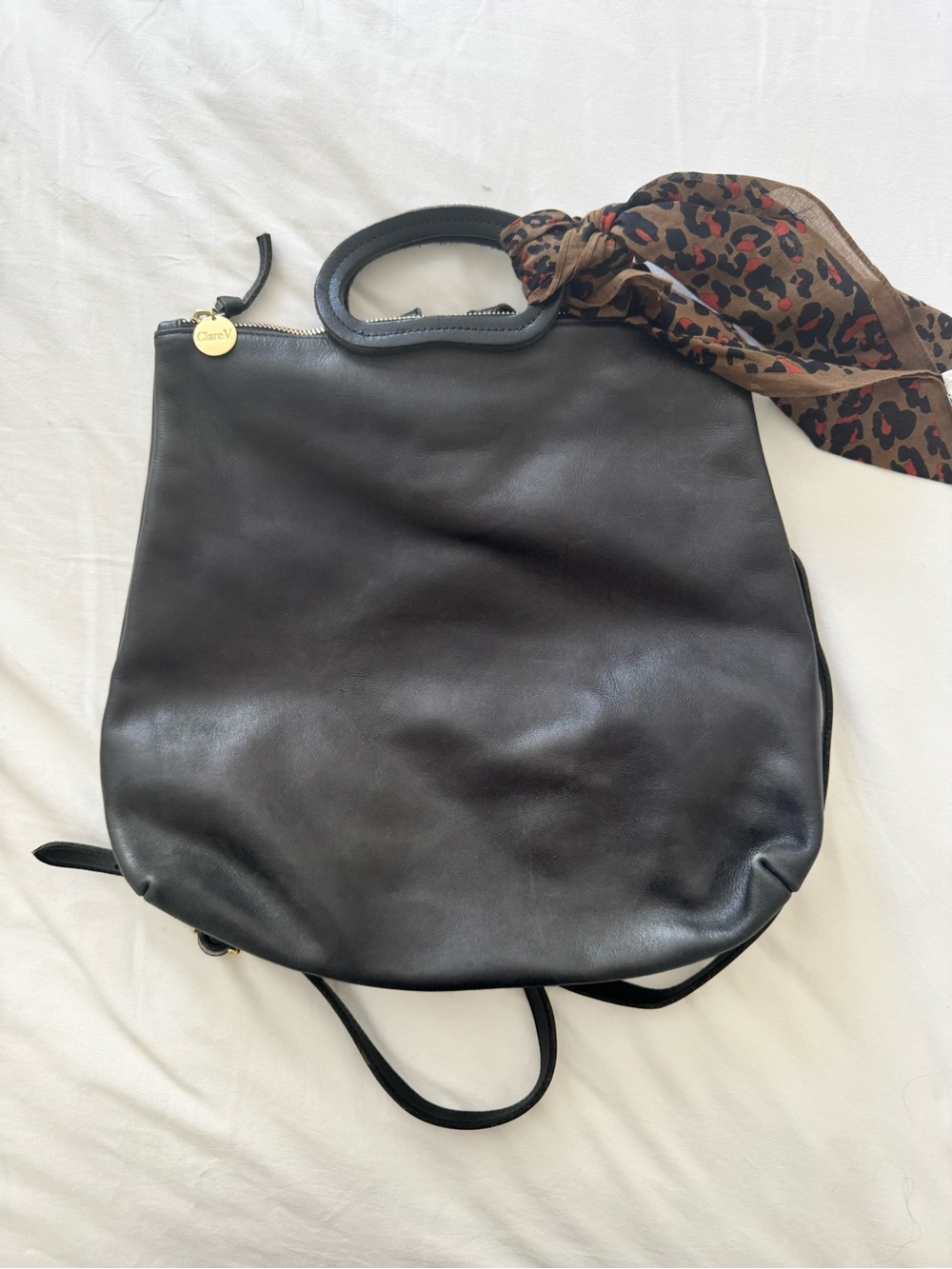 Clare V Marcelle Backpack - black - Picture 3 of 7